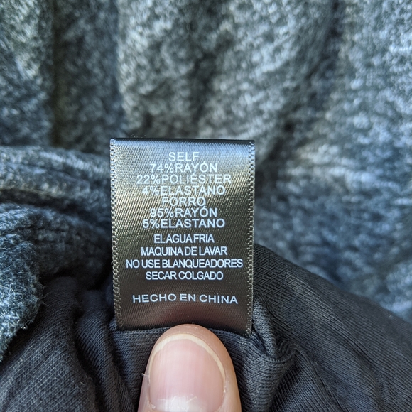 🍃Sunday In Brooklyn Soft Gray Dress Knit New - Picture 11 of 11